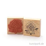 Artikelbild des Artikels “Stempel - Tina - Weihnachtsvogelhäuschen - 7x7 cm “