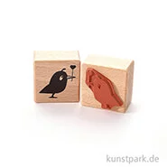Artikelbild des Artikels “Stempel - Vogel mit Herz, 4 x 4 cm “
