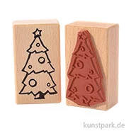 Artikelbild des Artikels “Stempel - Weihnachtsbaum mit Kugeln, 4 x 7 cm “