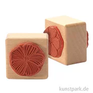Artikelbild des Artikels “Stempel - Zwei Malvenblüten, 4 x 4 cm “