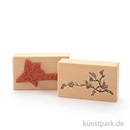 Artikelbild des Artikels “Stempel - Zweig mit Blüten - 6x10 cm “