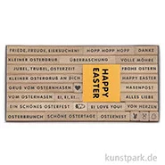 Artikelbild des Artikels “Stempelset - Frohe Ostern mit 26 Holzstempeln + Stempelkissen “