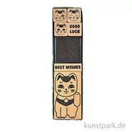 Artikelbild des Artikels “Stempelset - Jardin Japonais, Winkekatze “