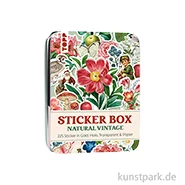 Artikelbild des Artikels “Sticker Box - Natural Vintage, 225 Aufkleber, Topp Verlag “