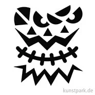 Artikelbild des Artikels “Sticker Halloween - Große Gesichter, 15x16,5 cm, selbstklebend “