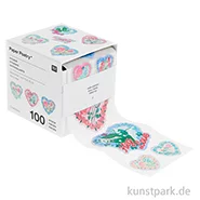 Artikelbild des Artikels “Sticker - La Vie en Rose, Herzen, 100 Aufkleber “
