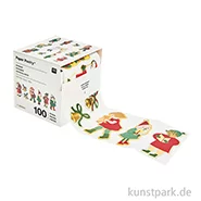 Artikelbild des Artikels “Sticker - Weihnachtskinder, 100 Aufkleber “