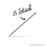 Artikelbild des Artikels “Sticknadeln mit stumpfer Spitze - 25 Stück 36 mm“
