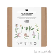 Artikelbild des Artikels “Stickset - Blumen XL, 8 Designs, Stickvorlagen + Zubehör “