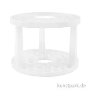 Artikelbild des Artikels “Stifte und Pinselhalter aus Kunststoff, rund mit 49 Fächern “