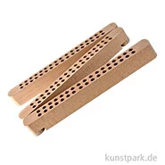 Artikelbild des Artikels “Stifte und Pinselhalter aus Buchenholz mit 102 Fächern, klappbar “