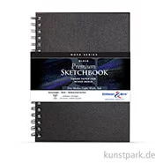 Artikelbild des Artikels “Stillman & Birn Skizzenbuch NOVA Black Spiral, 50 Blatt, 150g “