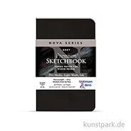 Artikelbild des Artikels “Stillman & Birn Skizzenbuch Softcover NOVA Grey, 48 Blatt, 150g 8,9 x 14 cm“