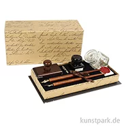 Artikelbild des Artikels “Stilvolles Rubinato Kalligrafie-Set, 8 teilig in luxuriöser Geschenkbox “