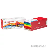 Artikelbild des Artikels “STOCKMAR Knetbienenwachs, 6 Farben in der Schiebeschachtel, 125 g “
