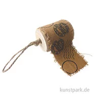 Artikelbild des Artikels “Stoffband - Post, Karamellfarben, 40 mm x 90 cm “