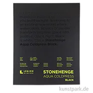 Artikelbild des Artikels “Stonehenge Aqua BLACK Textured, Aquarellblock 300g “