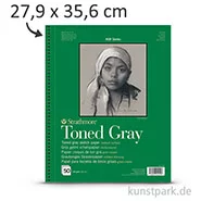 Artikelbild des Artikels “Strathmore Artist Paper 400 - Skizzenpapier Grey, 118g 27,9 x 35,6 cm - 24 Blatt“