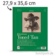 Artikelbild des Artikels “Strathmore Artist Paper 400 - Skizzenpapier Toned Tan, 118g 27,9 x 35,6 cm - 24 Blatt“