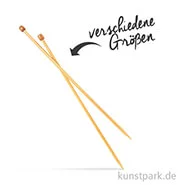 Artikelbild des Artikels “Stricknadel aus Bambus - Länge 35 cm, 1 Paar “