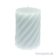 Artikelbild des Artikels “Stumpenkerze - Spiral, Mint, 7 x 10 cm “