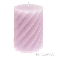 Artikelbild des Artikels “Stumpenkerze - Spiral, Rosa, 7 x 10 cm “