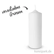 Artikelbild des Artikels “Stumpenkerze Weiß “