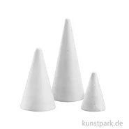 Artikelbild des Artikels “Styroporkegel zum Basteln, Vollform “