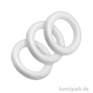 Artikelbild des Artikels “Styroporringe, Flach, Durchmesser 7,5 cm, 3 Stück “