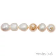 Artikelbild des Artikels “Süßwasserperlen Natur, 9-10 mm, 14 Stück “