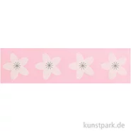 Artikelbild des Artikels “Taftband - Sakura, Kirschblüten, Rosa, 3m “