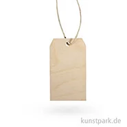 Artikelbild des Artikels “Tag aus Holz mit Aufhänger - 6 Stück “