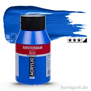 Artikelbild des Artikels “Talens AMSTERDAM Acrylfarben 1 Liter Flasche | 512 Kobaltblau (Ultramarin)“