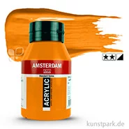 Artikelbild des Artikels “Talens AMSTERDAM Acrylfarben 1 Liter Flasche | 276 Azo-Orange“