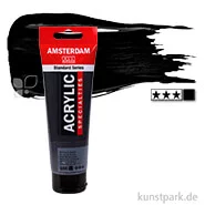 Artikelbild des Artikels “Talens AMSTERDAM Acrylfarben 120 ml Tube | 850 Metallic Schwarz“