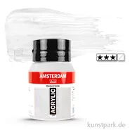 Artikelbild des Artikels “Talens AMSTERDAM Acrylfarben 500 ml Flasche | 104 Zinkweiß“