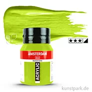 Artikelbild des Artikels “Talens AMSTERDAM Acrylfarben 500 ml Flasche | 243 Grüngelb“