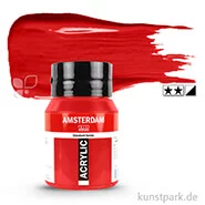 Artikelbild des Artikels “Talens AMSTERDAM Acrylfarben 500 ml Flasche | 399 Naphtholrot dunkel“
