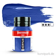 Artikelbild des Artikels “Talens AMSTERDAM Acrylfarben 500 ml Flasche | 504 Ultramarin“