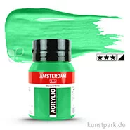 Artikelbild des Artikels “Talens AMSTERDAM Acrylfarben 500 ml Flasche | 618 Permanentgrün hell“