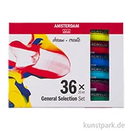 Artikelbild des Artikels “Talens AMSTERDAM Acrylfarben Set mit 36 x 20 ml “