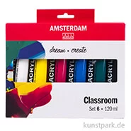 Artikelbild des Artikels “Talens AMSTERDAM Acrylfarben Set mit 6 x 120 ml - Mischfarben “