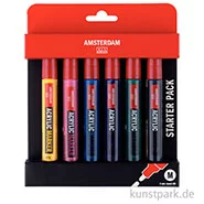 Artikelbild des Artikels “Talens AMSTERDAM Acrylic Marker - Basic Set 6x4 mm “