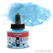 Artikelbild des Artikels “Talens AMSTERDAM Acrylic Ink 30 ml Einzelfarbe | 551 Himmelblau hell“
