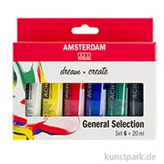 Artikelbild des Artikels “Talens AMSTERDAM Acrylfarben Introset I mit 6 x 20 ml “