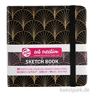 Artikelbild des Artikels “Talens Art Creation - Skizzenbuch Art Deco, 80 Blatt, 140g 12 x 12 cm“