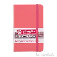 Artikelbild des Artikels “Talens Art Creation - Skizzenbuch Coral Red, 80 Blatt, 140g 9 x 14 cm“