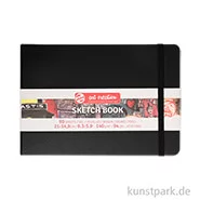 Artikelbild des Artikels “Talens Art Creation - Skizzenbuch Schwarz, 80 Blatt, 140g 14,8 x 21 cm (A5)“