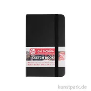 Artikelbild des Artikels “Talens Art Creation - Skizzenbuch Schwarz, 80 Blatt, 140g 9 x 14 cm“