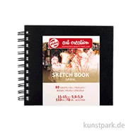 Artikelbild des Artikels “Talens Art Creation - Skizzenbuch Spiral, 80 Blatt, 110g 15 x 15 cm“